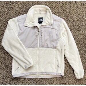 The North Face Thermal Denali‎ Fleece Full Zip Jacket / Gray / Women's Medium